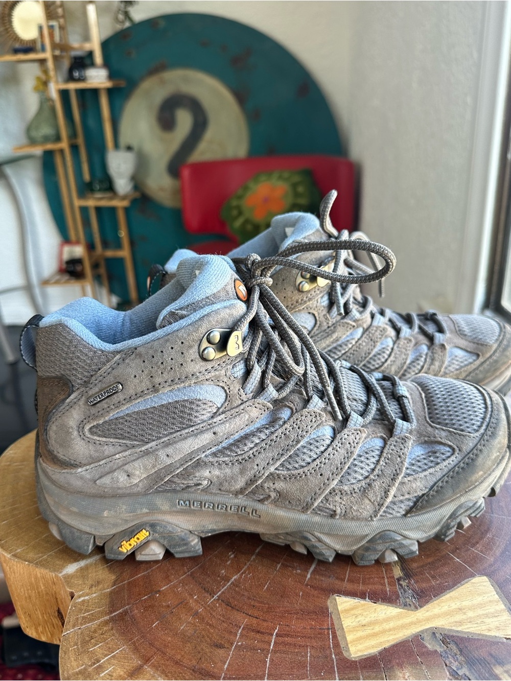 Merrell Woman’s Moab 3 mid Waterporrof hiking boots